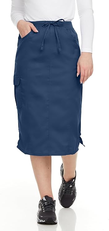 MediChic 1502 Debra Women Knit Waist Skirt – Scrubs to The Rescue