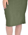 MediChic 1502 Debra Women Knit Waist Skirt