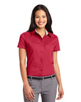 Port Authority L508 Women Easy Care Short Sleeve Button Shirt