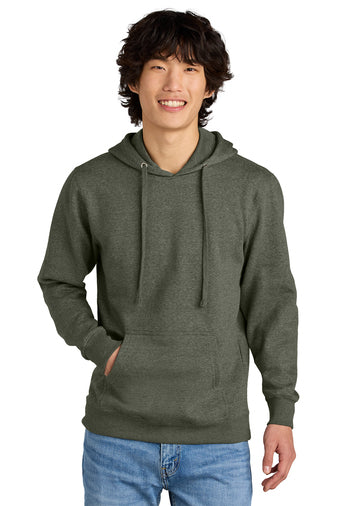 Port Authority DT6100 District VIT Fleece Hoodie- Heather Olive