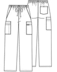Cherokee Core Stretch 4243 Men Fly Front Pant (UP)