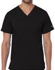Maevn Matrix 5501 Men Basic 1 Pocket V-Neck Top