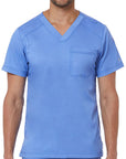 Maevn Matrix 5501 Men Basic 1 Pocket V-Neck Top