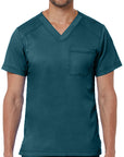 Maevn Matrix 5501 Men Basic 1 Pocket V-Neck Top