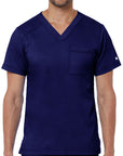 Maevn Matrix 5501 Men Basic 1 Pocket V-Neck Top