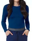 Maevn Bestee 6909 Women Long Sleeve Under-Scrub Tee