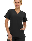 MediChic Saint 8001T Women Notch V-Neck Top