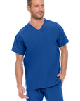 MediChic 9900 Henri Men's 1-Pocket V-neck Top