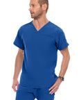 MediChic 9910T Noah Men's 1-Pocket V-neck Top