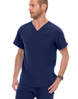 MediChic 9910T Noah Men's 1-Pocket V-neck Top