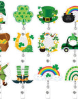 STTR Badge Reel Seasonal Nurse Designs