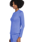 Cherokee Basics CK773 Women Long Sleeve Knit Tee