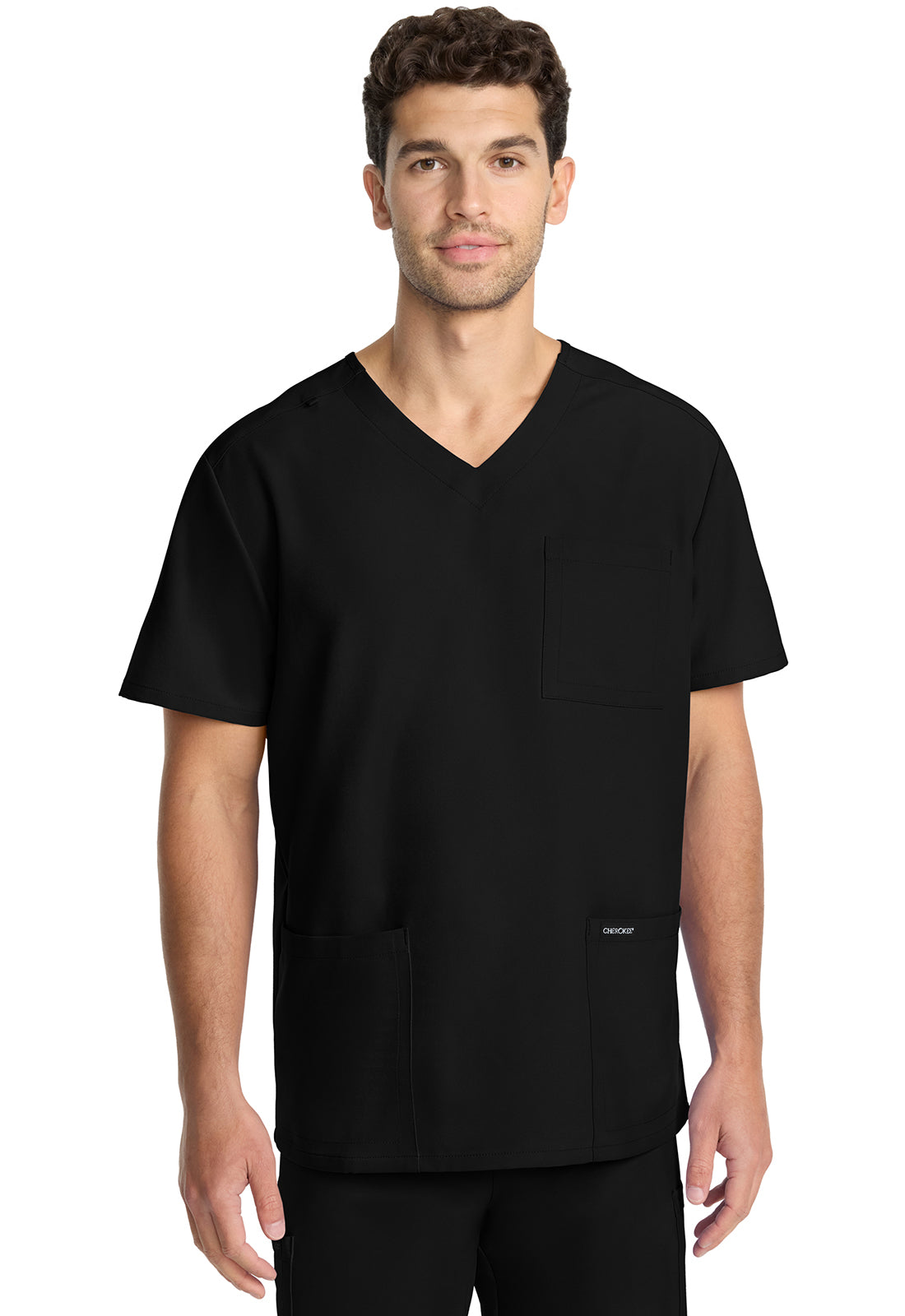 Cherokee Originals Ultra CK783A Men 3-Pocket V-Neck Top – Scrubs