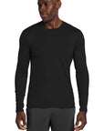 Cherokee Basics CK807 Men Long Sleeve Knit Tee