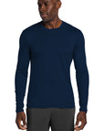 Cherokee Basics CK807 Men Long Sleeve Knit Tee