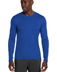 Cherokee Basics CK807 Men Long Sleeve Knit Tee