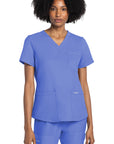 Cherokee Originals Ultra CK961A Women V-Neck Top