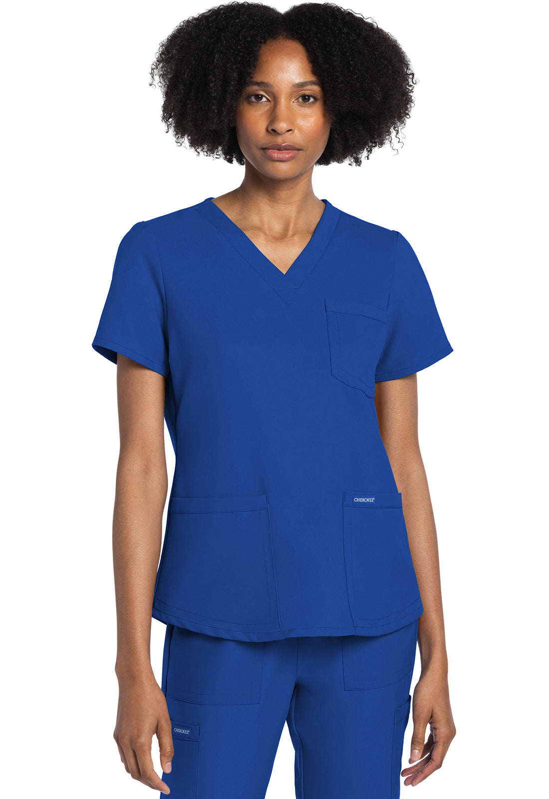 Cherokee Originals Ultra CK961A Women V-Neck Top – Scrubs to The