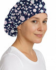 MediChic MC7002 Helen Bouffant Scrub Cap with Buttons