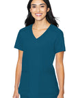 MedCouture Insight MC2411 Women V-Neck Top (NIS)