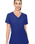 MedCouture Insight MC2468 Women 4-PKT V-Neck Top