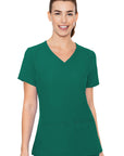 MedCouture Insight MC2468 Women 4-PKT V-Neck Top