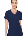 MedCouture Insight MC2468 Women 4-PKT V-Neck Top