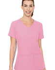 MedCouture Insight MC2468 Women 4-PKT V-Neck Top