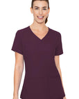 MedCouture Insight MC2468 Women 4-PKT V-Neck Top