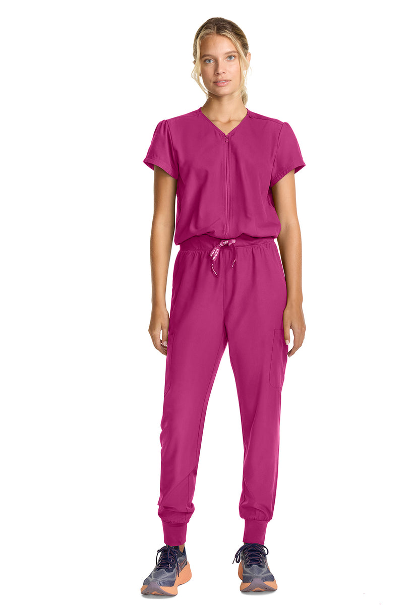 MedCouture Insight MC510 Women Zip Front Jumpsuit – Scrubs to The