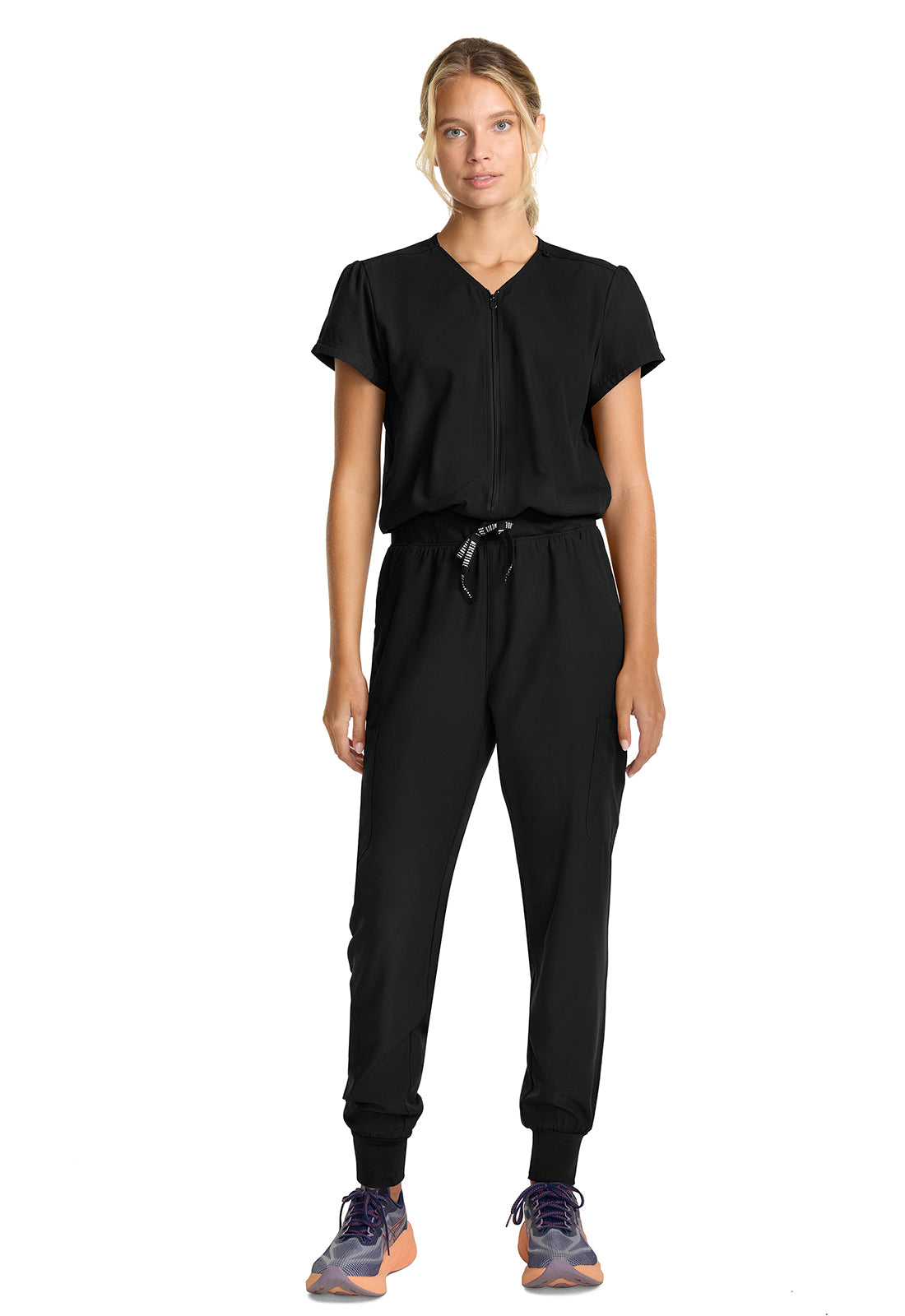 MedCouture Insight MC510 Women Zip Front Jumpsuit – Scrubs to The