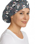 MediChic MC7002 Helen Bouffant Scrub Cap with Buttons