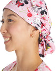 Cherokee TF514 Licensed Unisex Print Bouffant Scrub Hat-DC
