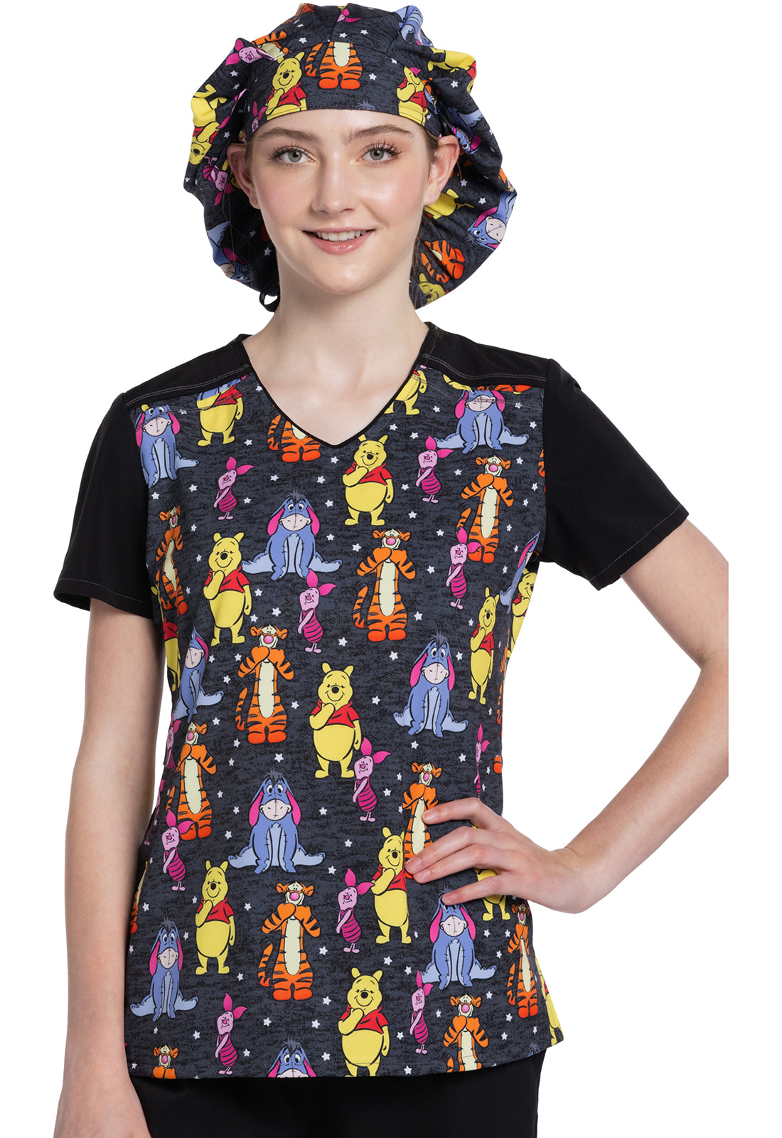 Cherokee Unisex Bouffant Scrubs Hat CK514 OTGC - Blu Uniforms - View #9