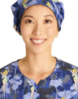 Cherokee TF514 Licensed Unisex Print Bouffant Scrub Hat-DC