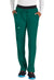 Cherokee WW105 Revolution Women Mid Rise Tapered Leg Drawstring Pant Hunter Green