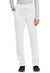 Cherokee WW105 Revolution Women Mid Rise Tapered Leg Drawstring Pant White/NIS