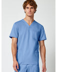 Cherokee Revolution WW670 Men V-Neck 3-Pocket Top/NIS
