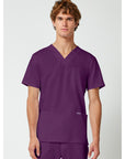 Cherokee Revolution WW670 Men V-Neck 3-Pocket Top/NIS