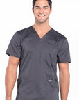 Cherokee Revolution WW670 Men V-Neck 3-Pocket Top/NIS