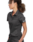 Cherokee Revolution WW698 Women Snap Front Polo Top