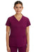 Healing Hands Works 2500 Women Monica Top Wine/NIS