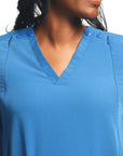 Mommy Scrubs Pump-Friendly Scrub Top