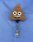 Cutieful CU Rubber Retractable Badge Reel
