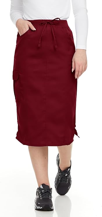 MediChic 1502 Debra Women Knit Waist Skirt