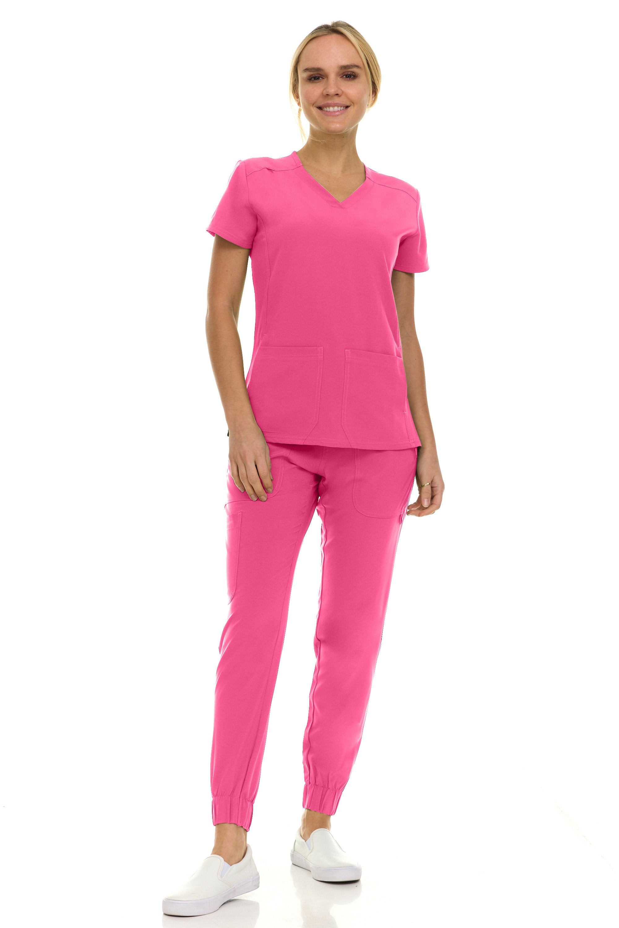 MediChic Saint 8002T Women V-Neck Top – Scrubs to The Rescue MediChic Saint 8002T Women V-Neck Top – Scrubs to The Rescue