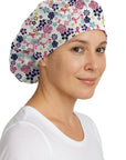 MediChic MC7002 Helen Bouffant Scrub Cap with Buttons