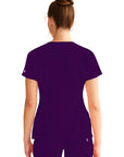 Healing Hands 2500 HH Works Monica Top Eggplant