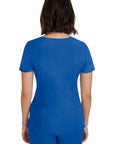 Healing Hands 2525 Works Madison Women Mock Top Royal