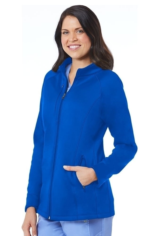 Maevn Blaze 3812 Women Warm-Up Bonded Fleece Jacket – Scrubs to